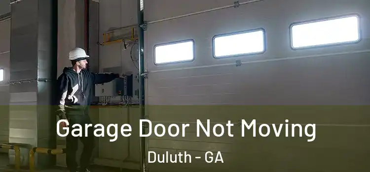  Garage Door Not Moving Duluth - GA