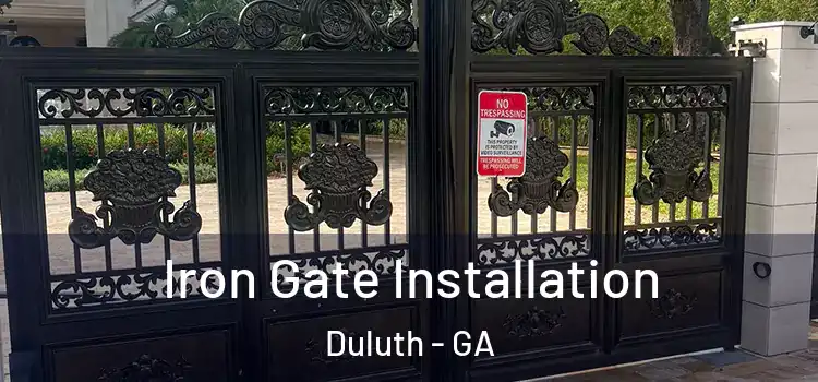 Iron Gate Installation Duluth - GA