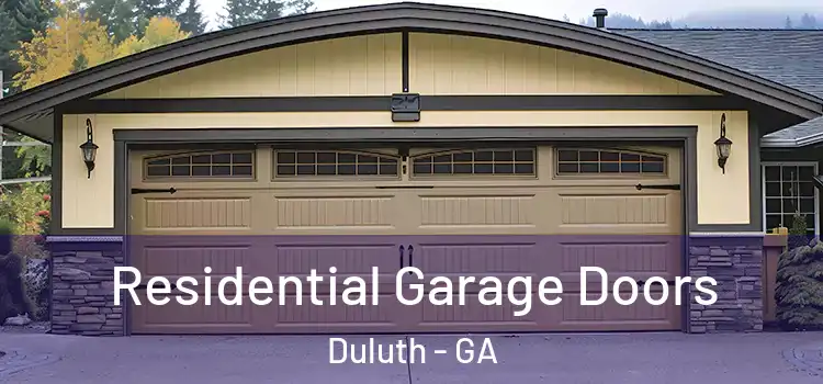  Residential Garage Doors Duluth - GA
